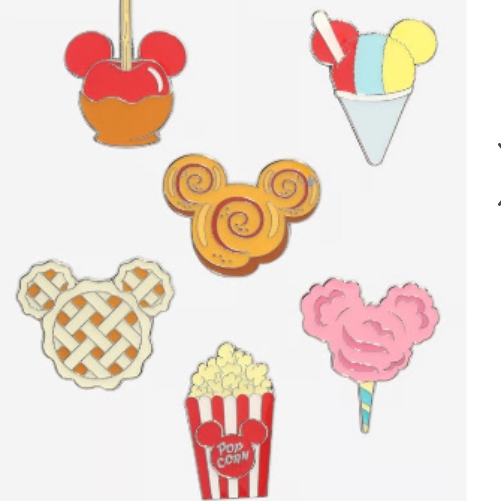 Loungefly Disney Snack Pin Pie- discontinued set - Picture 3 of 4